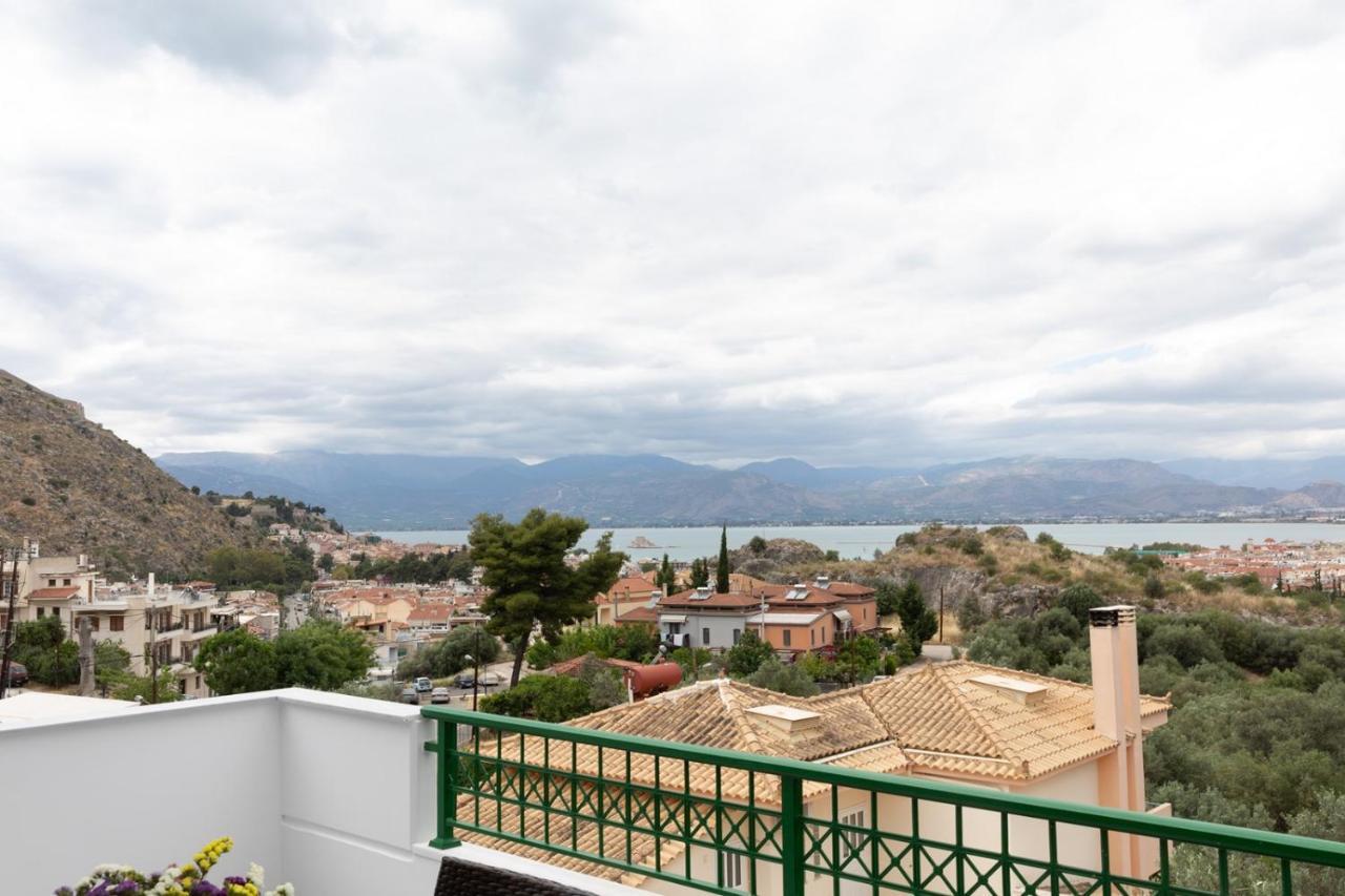 Fedra - Panoramic Sea View Villa Nafplio Eksteriør billede