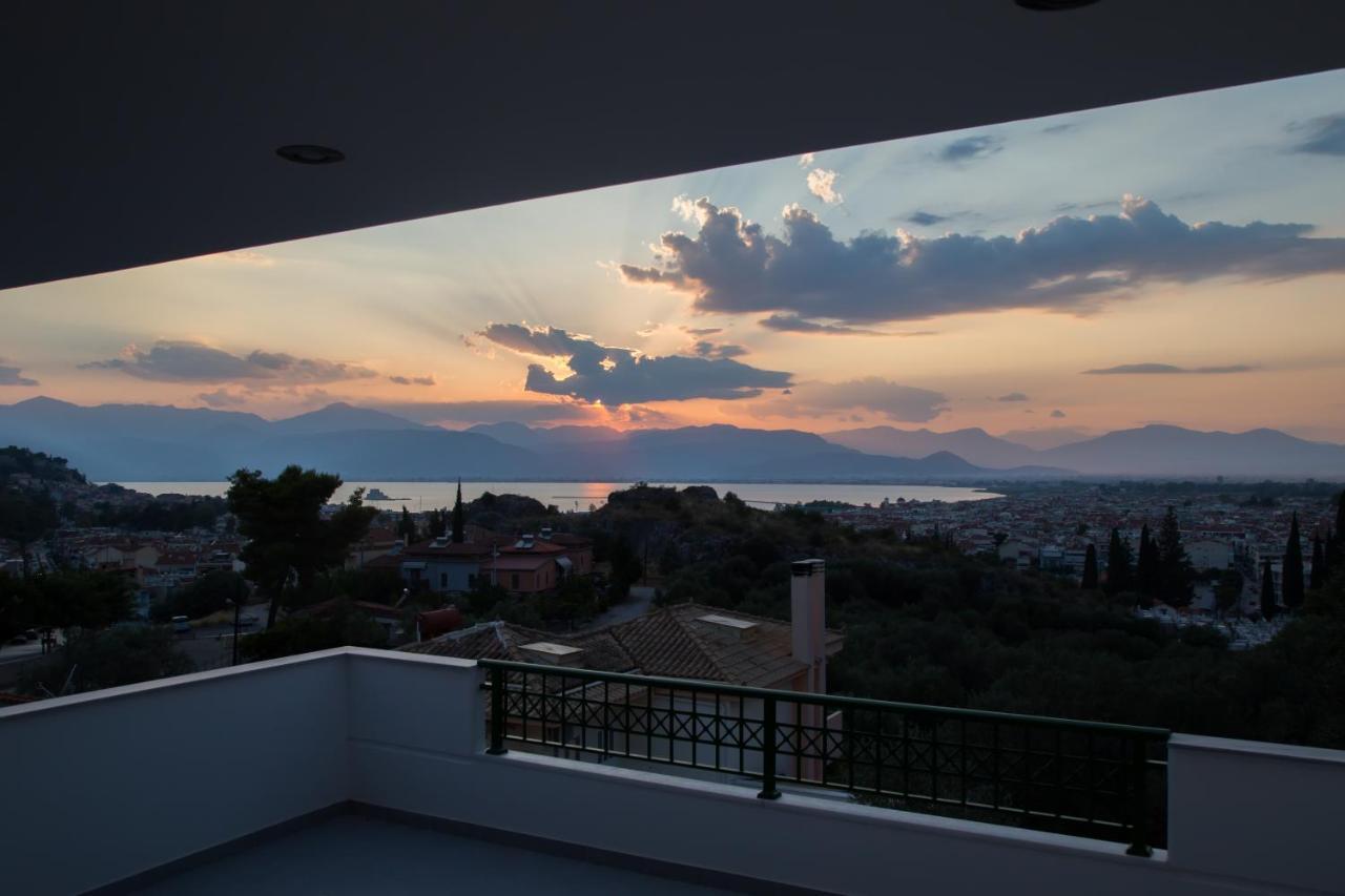 Fedra - Panoramic Sea View Villa Nafplio Eksteriør billede