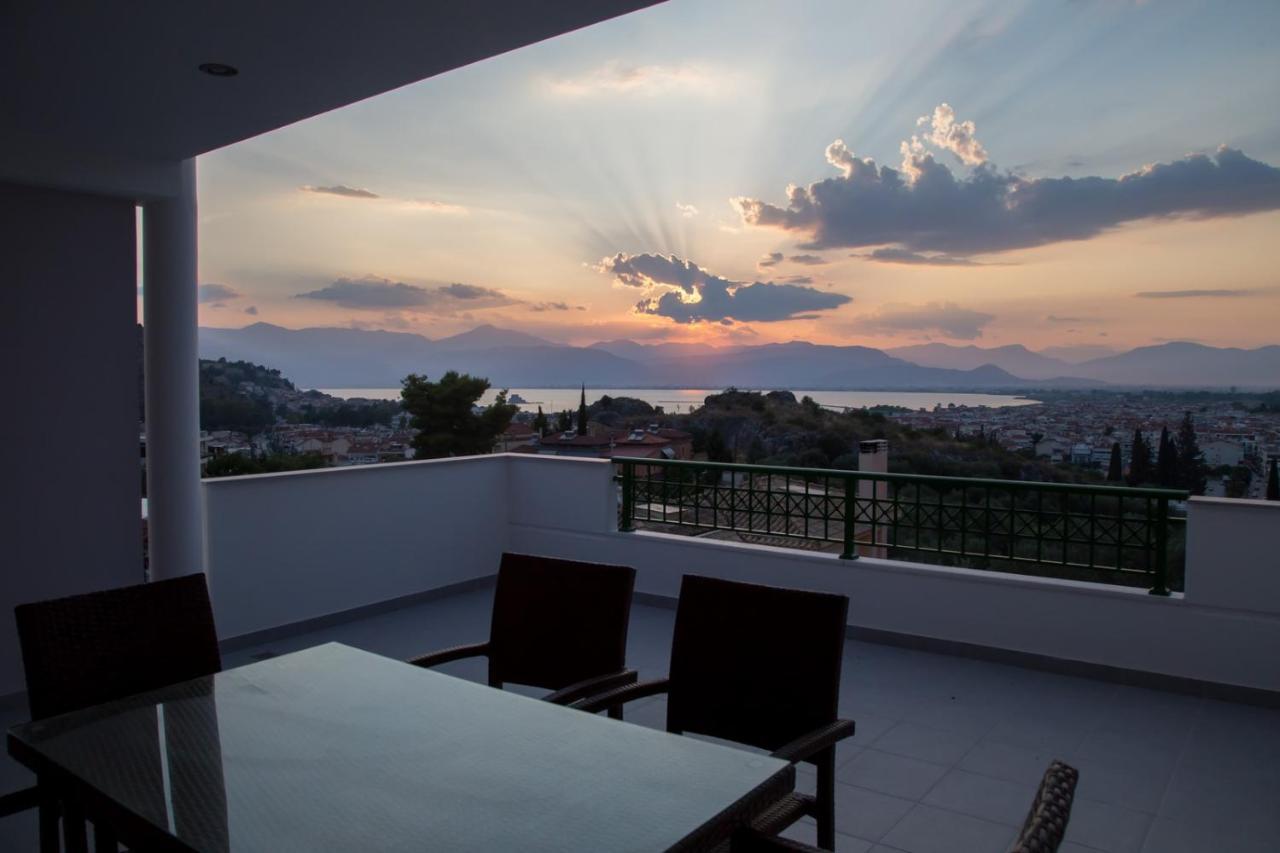 Fedra - Panoramic Sea View Villa Nafplio Eksteriør billede