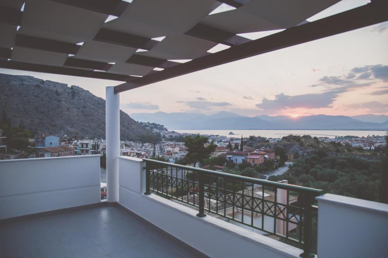 Fedra - Panoramic Sea View Villa Nafplio Eksteriør billede