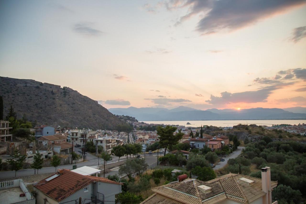 Fedra - Panoramic Sea View Villa Nafplio Eksteriør billede